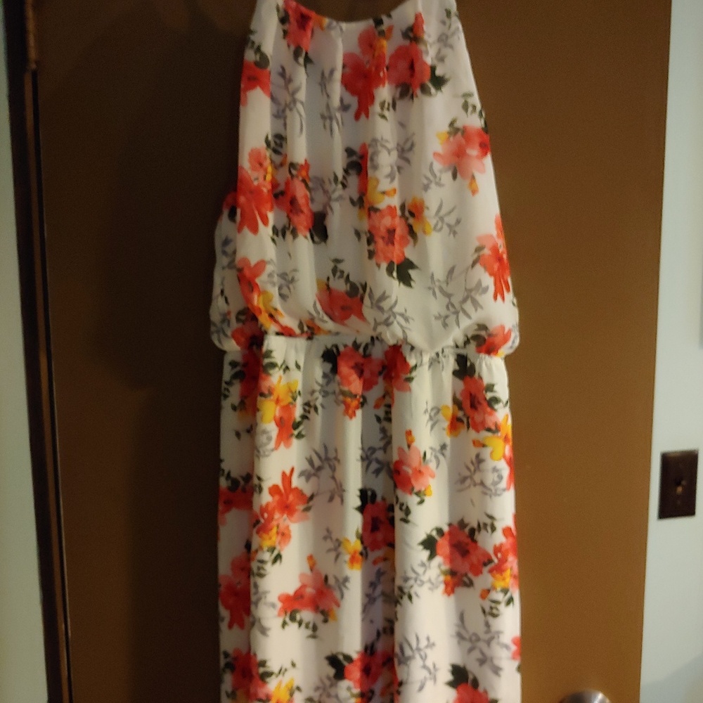 Hello Pink Spring Summer Dress 1X